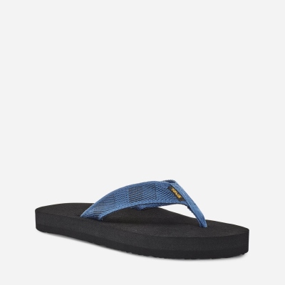 Teva Original Mush Men's Dark Blue Sandals CA67047 Canada Online